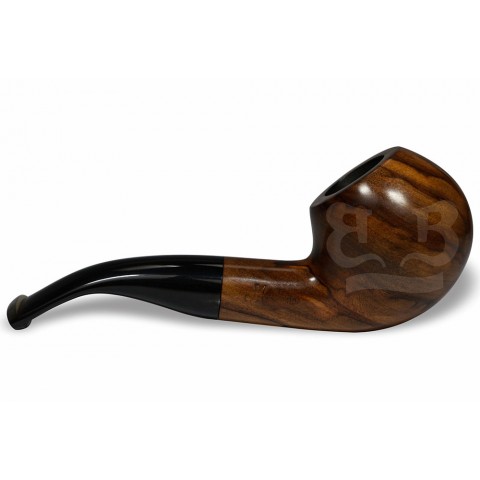 Cachimbo Montana Curvo Encerado (Aceita Filtro 9mm) Piteira Chifre - 5050 PO CH 26